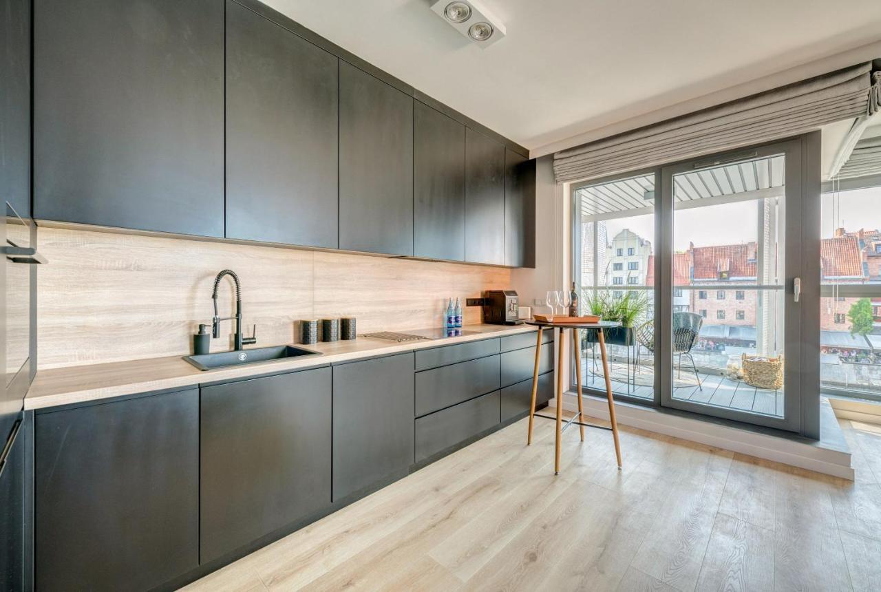 The Black Crane Apartment Gdańsk Eksteriør billede