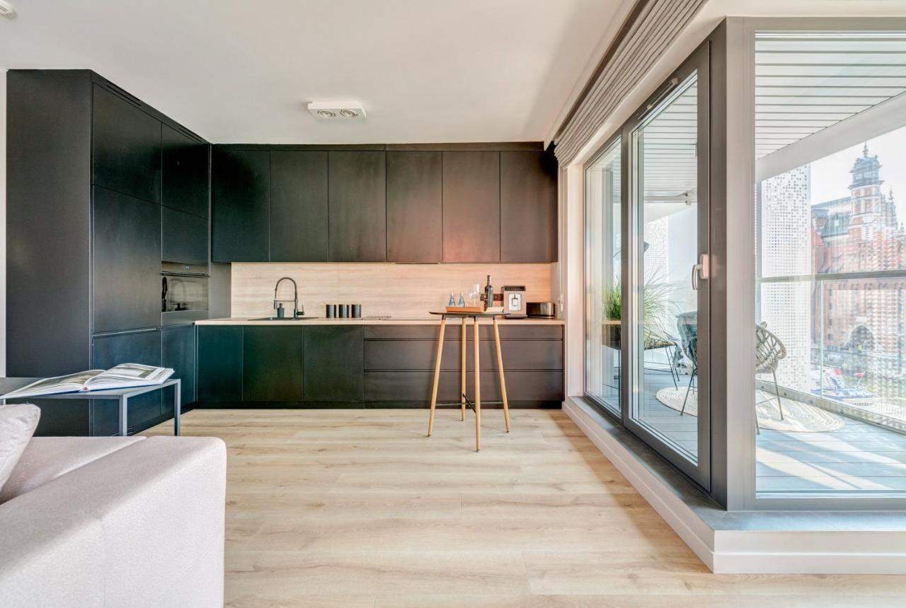 The Black Crane Apartment Gdańsk Eksteriør billede